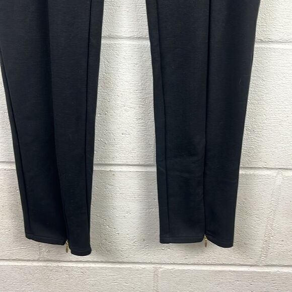 Banana Republic black pull on pleated legging - Picture 2 of 5